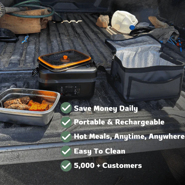 Roam Essentials™ Premium Heated Lunch box Kit