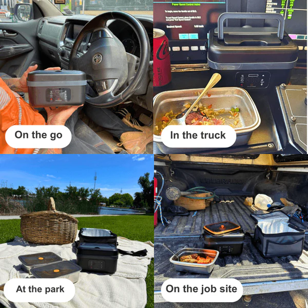 Roam Essentials™ Premium Heated Lunch box Kit