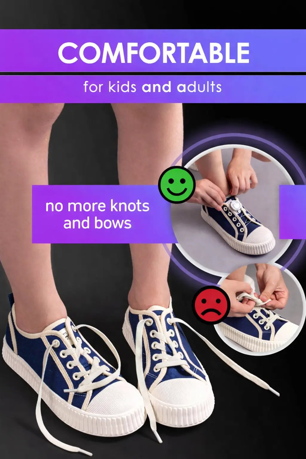 Never Tie Your Laces Again