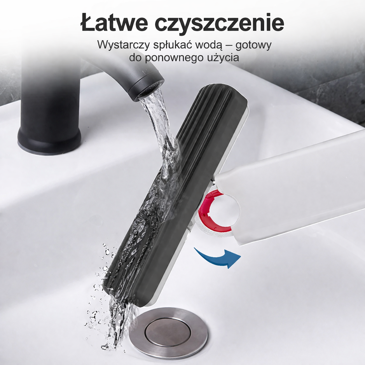 Kompaktowy mop do szybkiego sprzątania