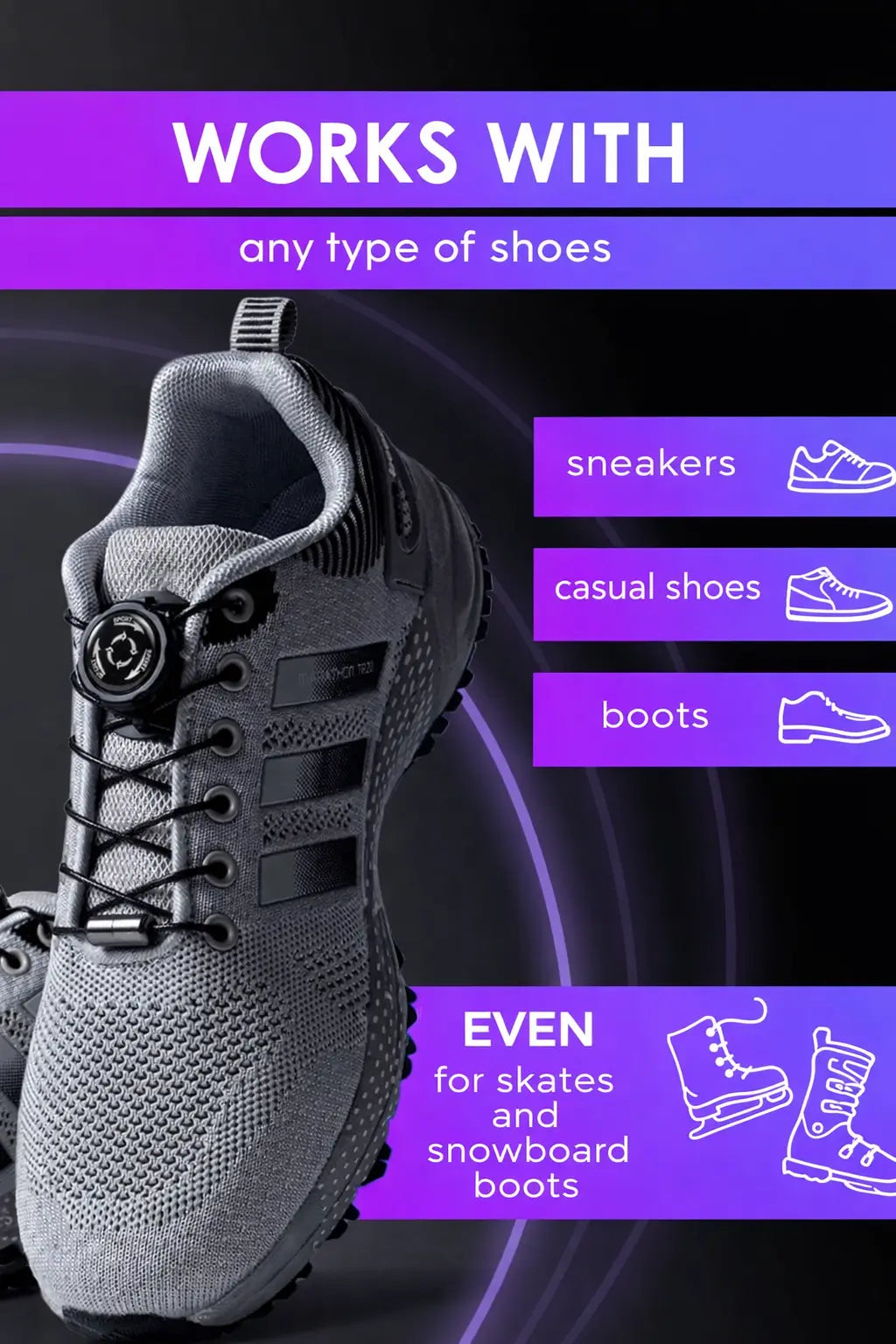 Never Tie Your Laces Again