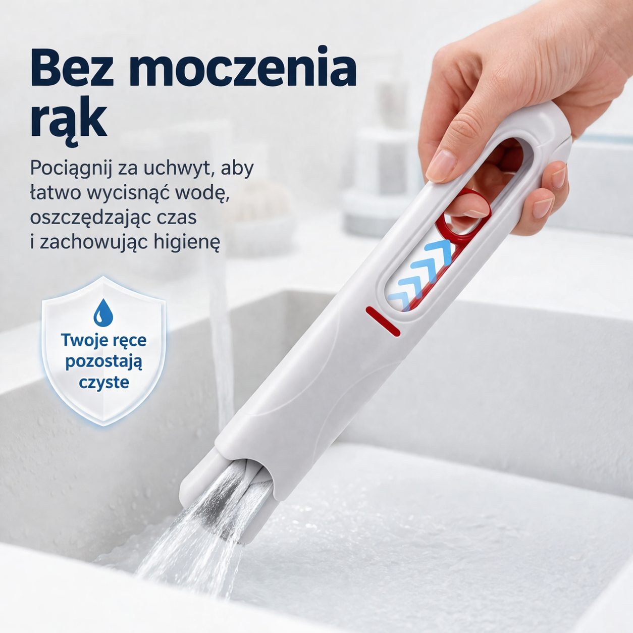 Kompaktowy mop do szybkiego sprzątania